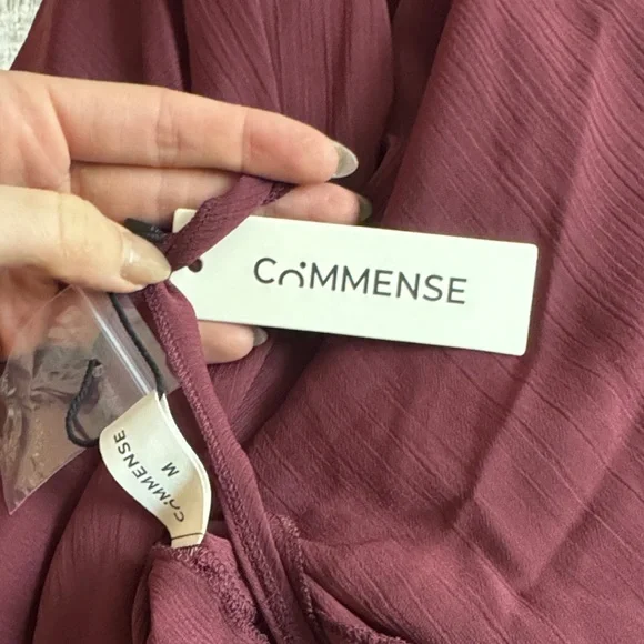 Commense Chocolate Long Sleeve Dress - Picture 4 of 4